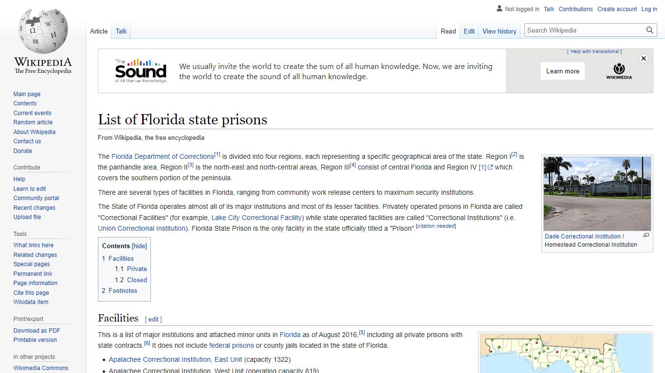 List of Florida state prisons - Wikipedia